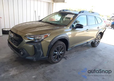 2025 Subaru Outback Onyx Edition z USA, uszkodzony, nr VIN 4S4BTALC8S3138572